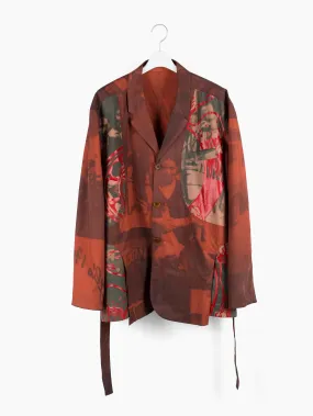 Camilla Damkjaer SS21 Sun-Printed Apron Blazer