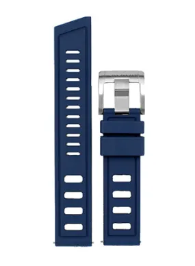 Gnomon Ventilé FKM Rubber Strap Navy Blue