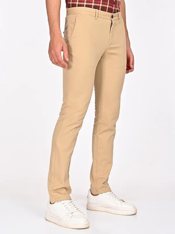 Men Brooklyn Fit Cotton Stretch Trouser