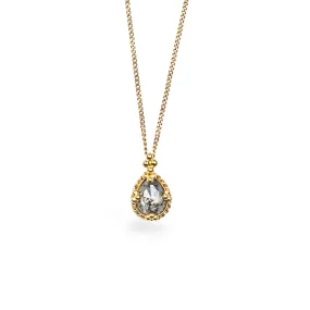 Salt and Pepper Diamond Necklace